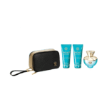 Versace Pour Femme Dylan Turquoise Set With Bag For Women - Eau de Toilette - 4 pieces - Image 2
