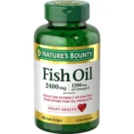 Nature's Bounty Fish Oil Odorless 2400 Mg 90 Softgels
