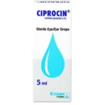 Ciprocin 0.3% Eye & Ear Drop 5 ml