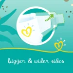 ⁦Pampers Baby-Dry Diapers, Size 4, 9-14Kg 76Pc⁩ - الصورة ⁦3⁩