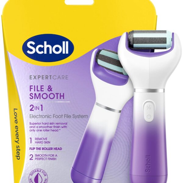 Scholl Expert care File & Smooth 2-In-1 Electronic Foot File