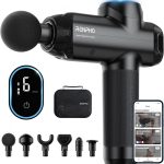 Renpho Power Massage Gun 6 Massage Heads & 6 Speeds Black