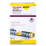 Humalog Mix 25 100 IU/mL Insulin Lispro‑Insulin Protamine 25‑75 KwikPen