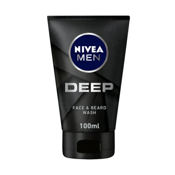 Nivea Men Deep Face & Beard Wash - 100ml