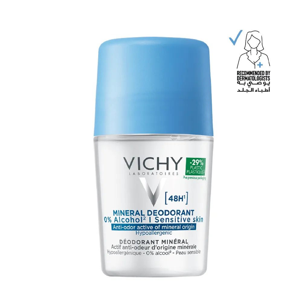 imgi_47_45592791_1756289022_7b25a9cc8e9e985a9a813a502d8f065e-1500x1500 Vichy 48H Mineral Deodorant Roll-On 50ml - Image 1