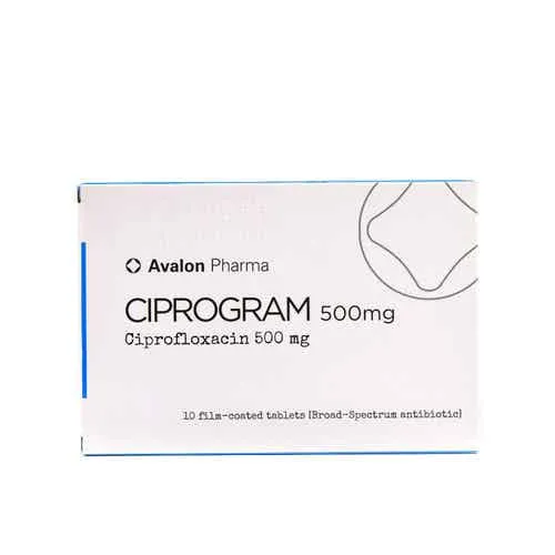 imgi_47_image Ciprogram 500 mg Tablet 10 pcs - الصورة 1
