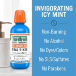 TheraBreath Dentist Formulated Fresh Breath Oral Rinse Mild Mint - 473 ml - Image 2