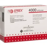 Eprex 4000 IU epoetin alfa pre‑filled Syringes × 6 (refrigerated)