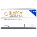 Invega 9 mg 28 Tablets