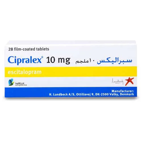 imgi_48_image Cipralex 10 mg Tablet 28pcs - الصورة 1