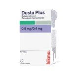 Dusta Plus 0.5 / 0.4 mg dutasteride‑tamsulosin 30 Capsules