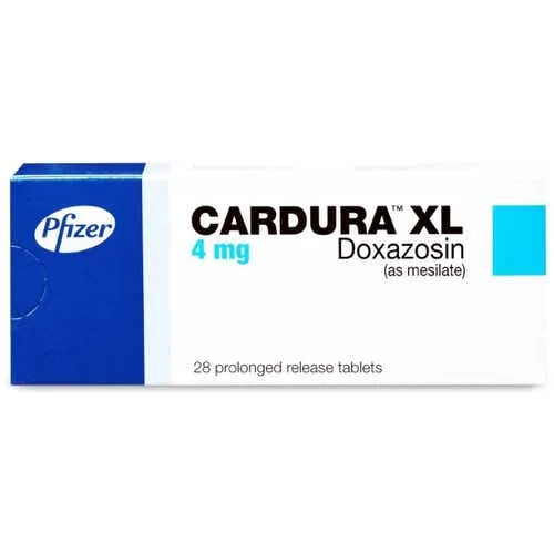 imgi_49_image Cardura XL 4 mg doxazosin modified‑release 28 Tablets - Image 1
