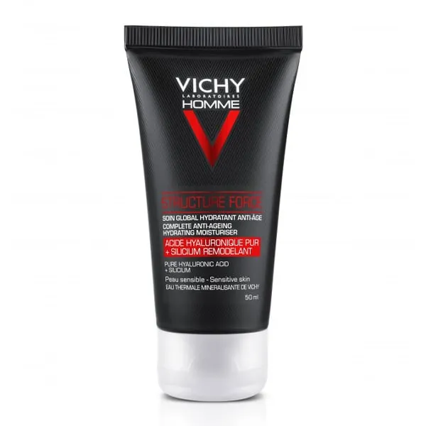 imgi_49_structure-force Vichy Homme Structure Force Complete Anti-Ageing Hydrating Moisturiser 50ml - الصورة 1