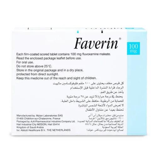 imgi_50_image Faverin 100 mg Tablet 30pcs - Image 1