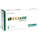Exjade 500 mg deferasirox Tablets × 28