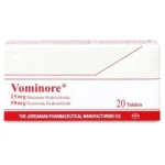 Vominore 25/50 mg 20 Tablets
