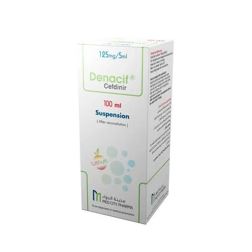 imgi_54_image Denacif 125 mg/5 ml Suspension - 100 ml - الصورة 1