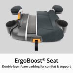 Chicco Kid Fit Clear Tex + Booster Car Seat , Drift, USA Edition - Image 3