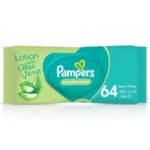 Pampers Baby Wet Wipes, Complete Clean,1 packs x64, 64 Wipes