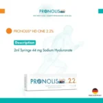 Pronolis HD One 2.2 % Sodium Hyaluronate Injection Syringe - Image 3
