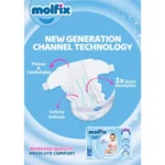 ⁦Molfix Diapers Size 1, Jumbo Pack 40 Diapers⁩ - الصورة ⁦6⁩