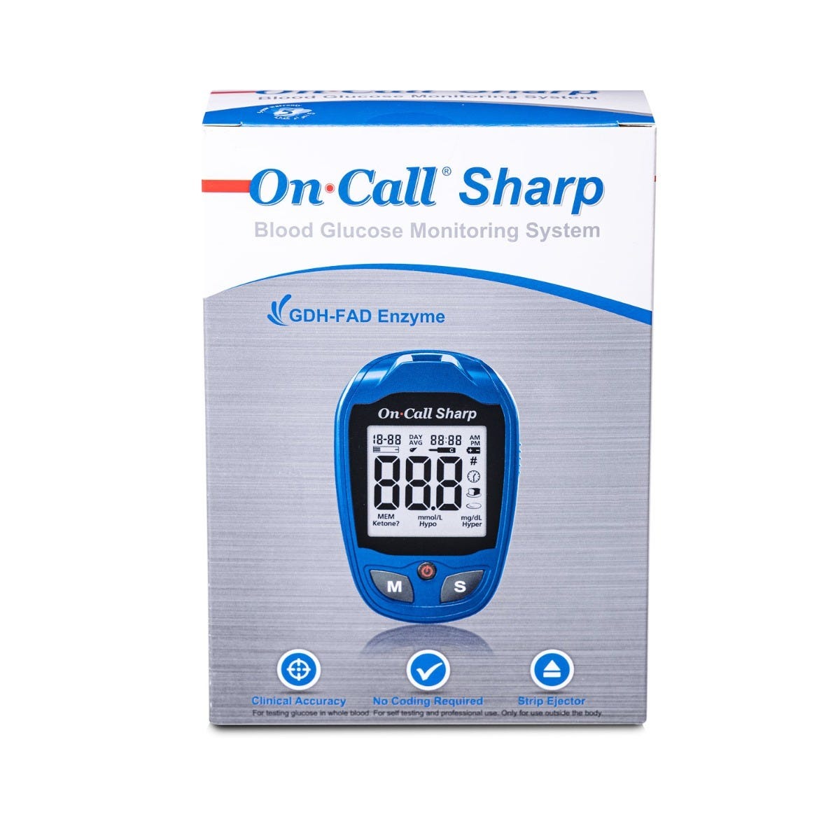 imgi_64_image OnCall Sharp Blood glucose monitor - الصورة 1