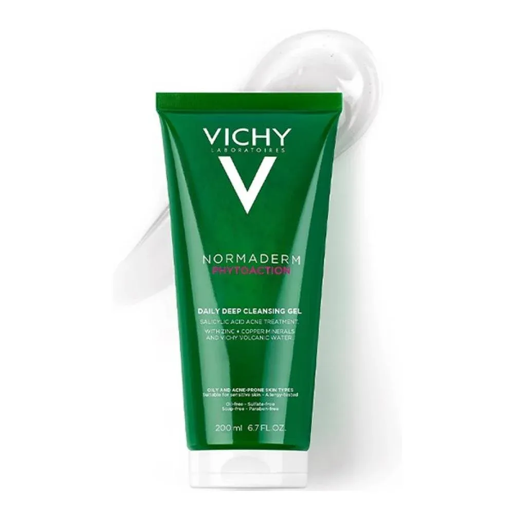 imgi_65_0989e5c7-a2db-417e-b075-eb0ed3625e76-1000x1000-CVygN9LWendGXwSxOmhq2CSbChOSjUbMN5IwGun6 (1) Normaderm PhytoAction Salicylic Acid Gel Cleanser 200ml - الصورة 1