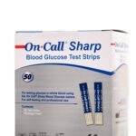OnCall Sharp Blood Glucose Test Strips 50 pcs