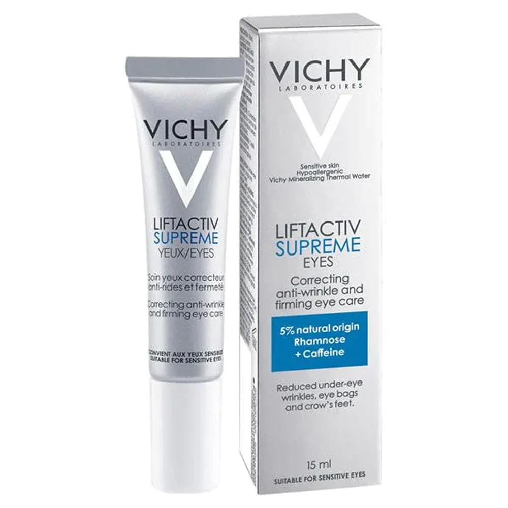 imgi_74_VICHYLIFTACTIVSUPREMEEYEGELMCCARTANS Vichy LiftActiv Hyaluronic Acid Eye Cream - الصورة 1