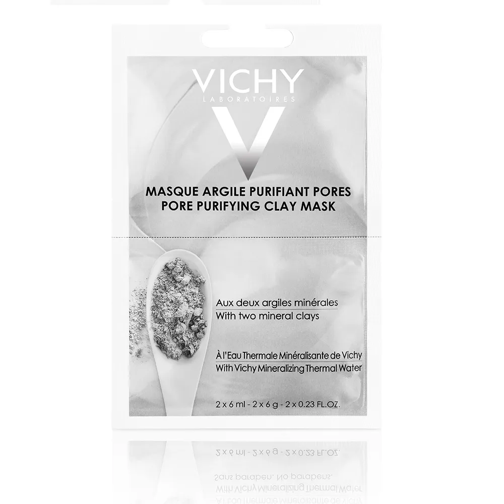 imgi_75_74583 Vichy My Essentials Pore Purifying Clay Mask 2x6ml - Image 1