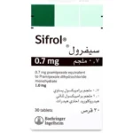 Sifrol 0.7 mg Tablet 30pcs