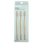 Davids, Premium Bamboo Toothbrush, Soft, Adult, 3 Toothbrushes