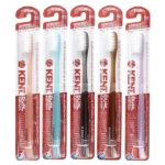 Kent, Ultra Soft Toothbrushes, Dual Edition, 5 Toothbrushes