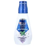 Crest, 3D White, Brilliance Fresh Whitening Mouthwash, Alcohol Free, Vibrant Mint, 16.9 fl oz (500 ml)