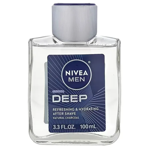 imgi_81_39 Nivea, Men, Deep, Refreshing & Hydrating After Shave, Vanilla & Bourbon, 3.3 fl oz (100 ml) - الصورة 1