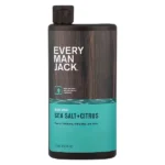 Every Man Jack, Body Wash, Sea Salt + Citrus, 16.9 fl oz (500 ml)