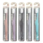 Kent, Signature Royal, White Edition, Ultra Soft Toothbrush, 5 Pack