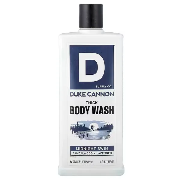 imgi_81_8 Duke Cannon Thick® Body Wash Midnight Swim, High-Viscosity Men’s Cleanser 532 ml - Image 1