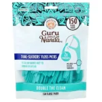 GuruNanda, Dual-Slickers™ Floss Picks, 150 Floss Picks