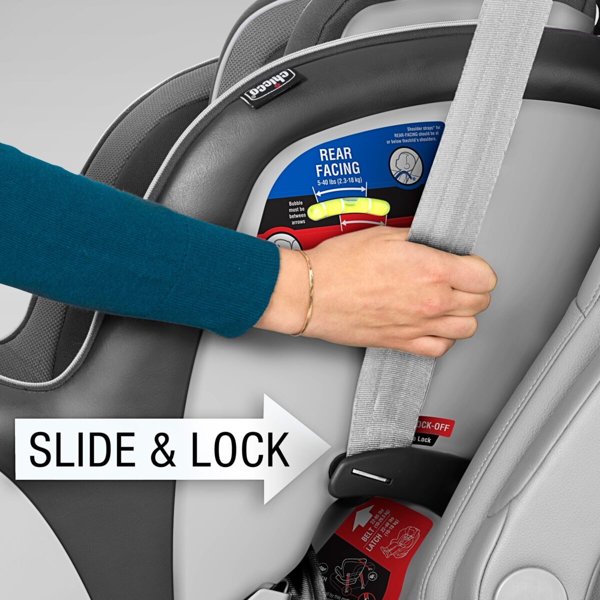 Chicco Nextfit Zip Baby Car Seat Geo Usa - Image 3