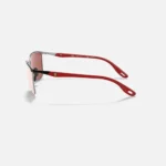 Ray-Ban Unisex Scuderia Ferrari collection sunglasses Silver - Image 4