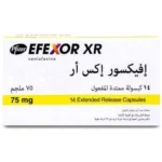 Efexor-XR 75 mg 14 Capsule