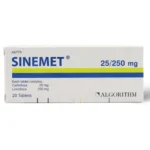 Sinemet 25/250 mg Tablet 20 pcs