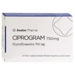 Ciprogram 750 mg Tablet 10 pcs
