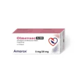 Olmevasc 20 mg Olmesartan / 5 mg Amlodipine Tablets 30 Count