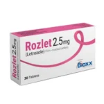 Rozlet 2.5 mg Letrozole Film‑Coated Tablets 30 Count