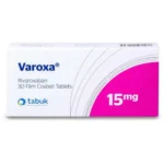 Varoxa 15 mg Rivaroxaban Tablets 30 Count