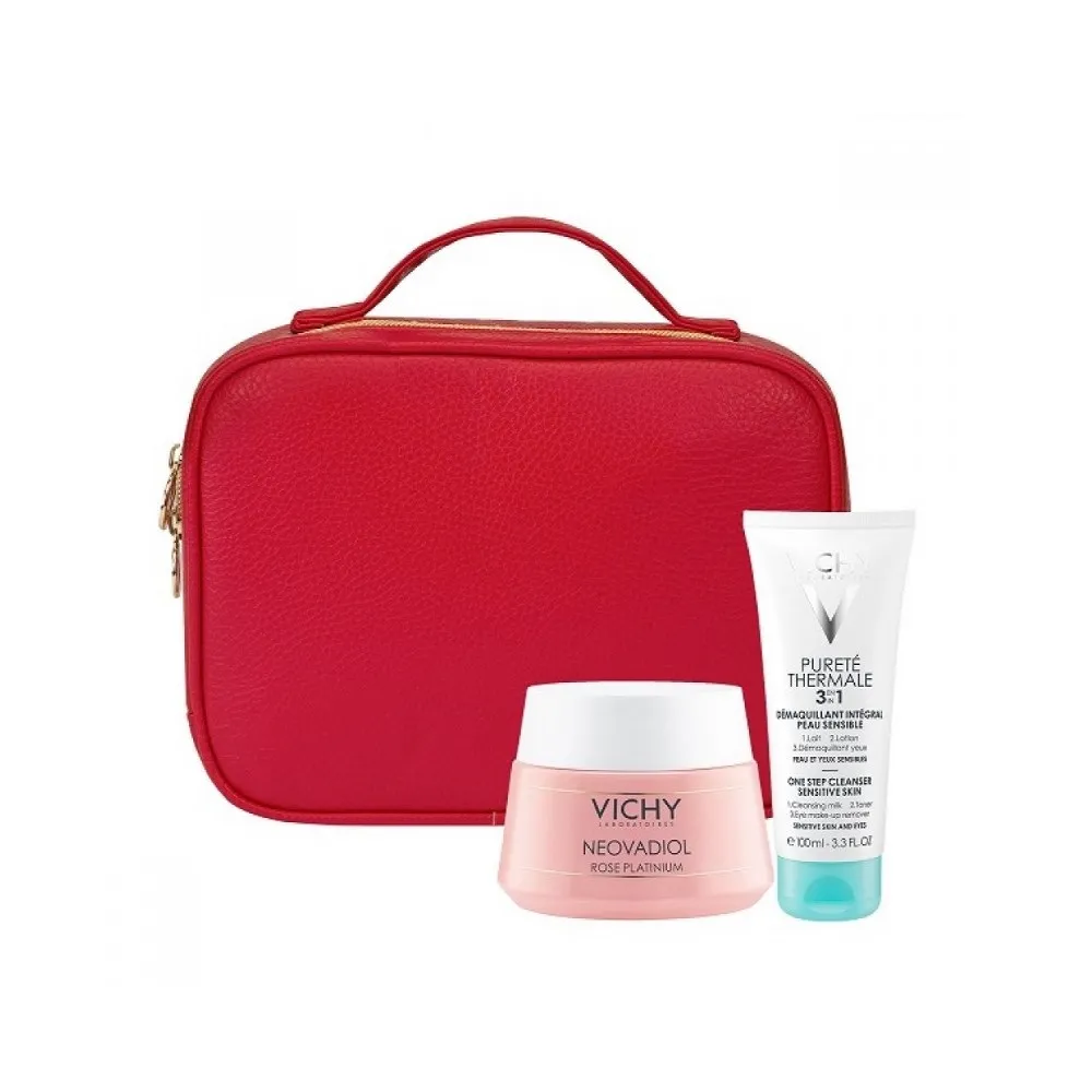 imgi_91_bd4c142b6cd83f70e121112cdf139cd7 Vichy Neovadiol Rose Platinium Set (Day Cream 50ml & Purete Thermale 3in1-100ml) - الصورة 1
