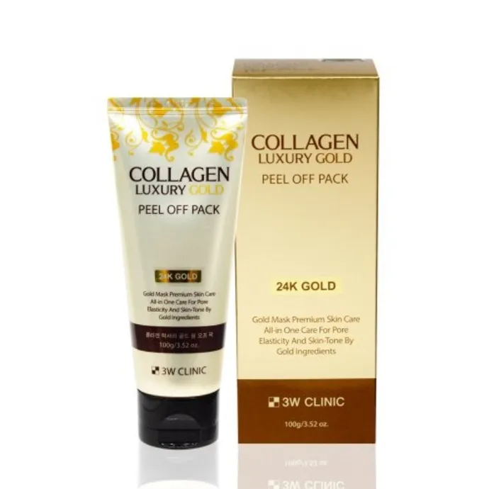 imgi_9_8e6393a6cf131e70d5825d3ed9eeeccf 3W Clinic Collagen & Luxury Gold Peel Off Pack 100g/3.52oz - Image 1