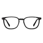 Black Full Rim Round Glasses